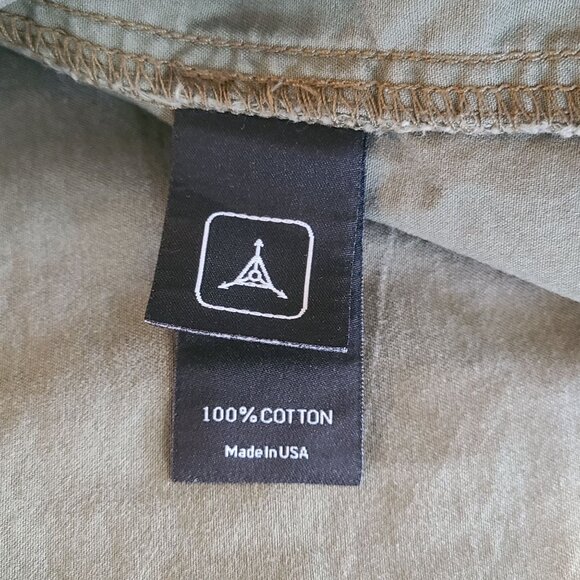 Triple Aught Tactical Green Long Sleeve Button Up Mens Shirt USA 3X Outdoor - Picture 5 of 8